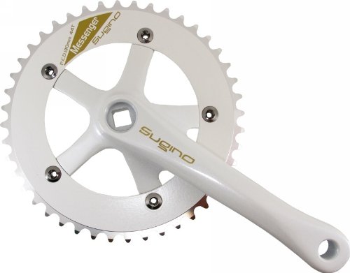 Amazon.com : Sugino Messenger Track Fixed Gear 44t Crankset